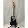 Used Ernie Ball Music Man Used Ernie Ball Music Man Stingray 5 H Blue Electric Bass Guitar Blue