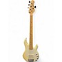Used Ernie Ball Music Man Stingray 5 H Cream Electric Bass Guitar Cream