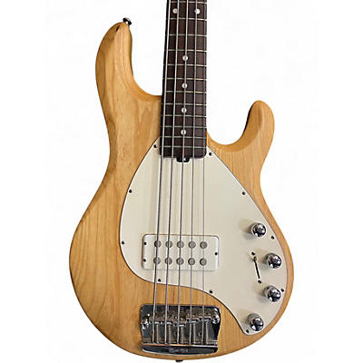 Used Ernie Ball Music Man Stingray 5 H Natural Electric Bass Guitar
