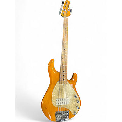 Used Ernie Ball Music Man Stingray 5 H Natural Electric Bass Guitar