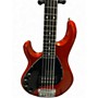 Used Ernie Ball Music Man Stingray 5 H Orange Electric Bass Guitar Orange