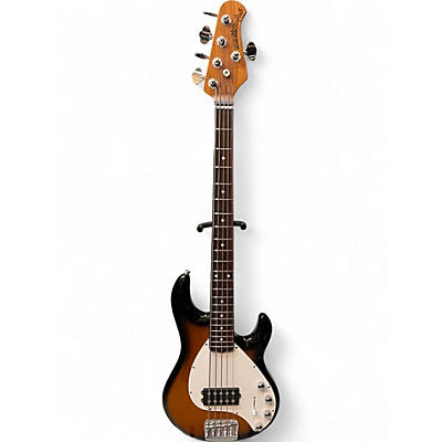Used Ernie Ball Music Man Stingray 5 H Vintage Tobacco Electric Bass Guitar