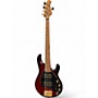 Used Ernie Ball Music Man Stingray 5 HH Red Electric Bass Guitar Red