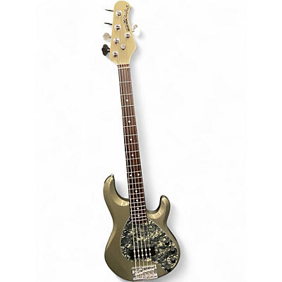 Used Ernie Ball Music Man Stingray 5 String Egyptian Smoke Electric Bass Guitar