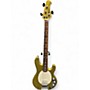 Used Ernie Ball Music Man Stingray Classic 4 String Active / Passive Metallic Gold Electric Bass Guitar Metallic Gold