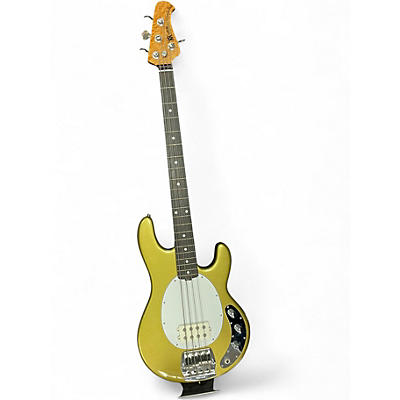 Used Ernie Ball Music Man Stingray Classic 4 String Eldorado Gold Electric Bass Guitar