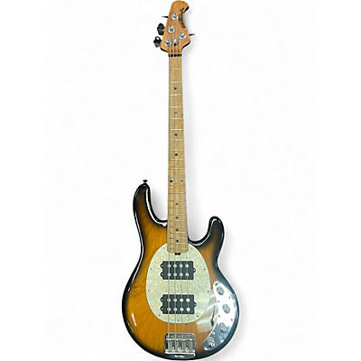 Used Ernie Ball Music Man Stingray Classic 4 String Honey Burst Electric Bass Guitar