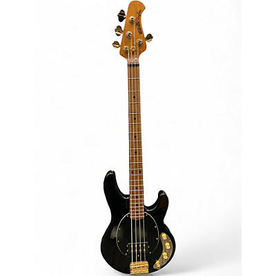 Used Ernie Ball Music Man Stingray H Black Electric Bass Guitar