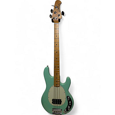 Ernie Ball Music Man Used Ernie Ball Music Man Stingray H Mint Green Electric Bass Guitar