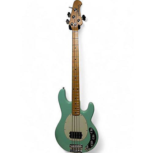 Ernie Ball Music Man Used Ernie Ball Music Man Stingray H Mint Green Electric Bass Guitar Mint Green