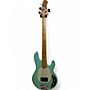 Used Ernie Ball Music Man Used Ernie Ball Music Man Stingray H Mint Green Electric Bass Guitar Mint Green