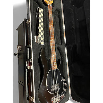 Used Ernie Ball Music Man Stingray H black Electric Bass Guitar
