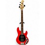 Used Ernie Ball Music Man Stingray HH 4 String CHILI RED Electric Bass Guitar CHILI RED