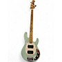 Used Ernie Ball Music Man Stingray HH 4 String Daphne Blue Electric Bass Guitar Daphne Blue