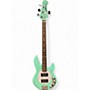 Used Ernie Ball Music Man Stingray HH 4 String Surf Green Electric Bass Guitar Surf Green