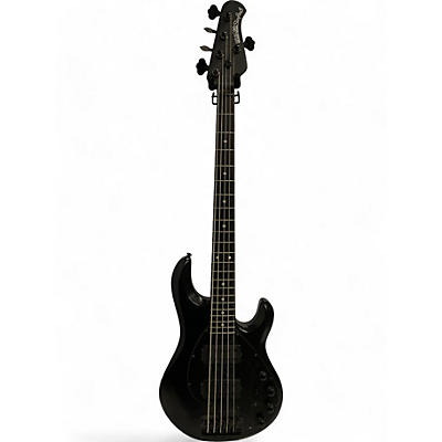 Ernie Ball Music Man Used Ernie Ball Music Man Stingray HH 5 String Black Electric Bass Guitar