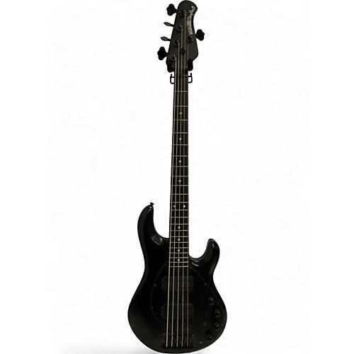 Ernie Ball Music Man Used Ernie Ball Music Man Stingray HH 5 String Black Electric Bass Guitar Black