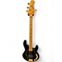 Used Ernie Ball Music Man Stingray HH 5 String Black Electric Bass Guitar Black