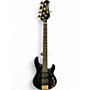 Used Ernie Ball Music Man Stingray HH 5 String Black Electric Bass Guitar Black