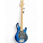 Used Ernie Ball Music Man Stingray HH 5 String Cobalt Blue Electric Bass Guitar Cobalt Blue