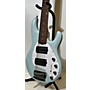 Used Ernie Ball Music Man Used Ernie Ball Music Man Stingray HH 5 String POWDER BLUE Electric Bass Guitar POWDER BLUE