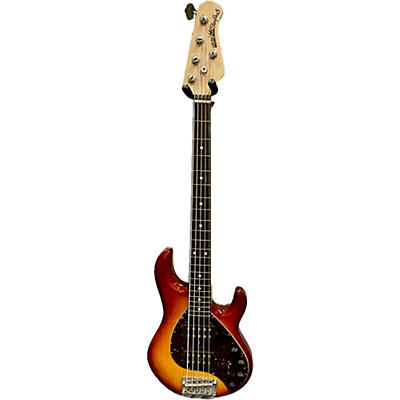 Ernie Ball Music Man Used Ernie Ball Music Man Stingray HH 5 String Sunburst Electric Bass Guitar