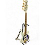 Used Ernie Ball Music Man Stingray HH 5 String White Electric Bass Guitar White