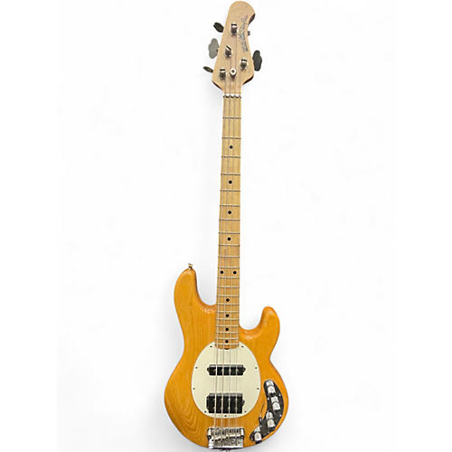 Used Ernie Ball Music Man Stingray HS 4 String Natural Electric Bass Guitar Natural