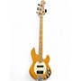 Used Ernie Ball Music Man Stingray HS 4 String Natural Electric Bass Guitar Natural