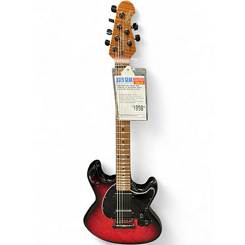 Used Ernie Ball Music Man Stingray HT Raspberry Burst Solid Body Electric Guitar Raspberry Burst