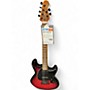 Used Ernie Ball Music Man Stingray HT Raspberry Burst Solid Body Electric Guitar Raspberry Burst