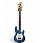 Used Ernie Ball Music Man Stingray Plus Speed Blue Electric Bass Guitar Speed Blue