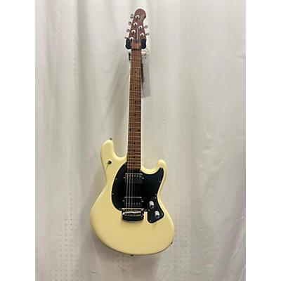 Ernie Ball Music Man Used Ernie Ball Music Man Stingray RS AGED CREAM Solid Body Electric Guitar