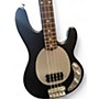 Used Ernie Ball Music Man Stingray SUB Bass Black Electric Bass Guitar Black