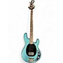 Used Ernie Ball Music Man Stingray SUB Bass Blue Electric Bass Guitar Blue