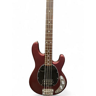 Used Ernie Ball Music Man Stingray SUB Bass FADED RED Electric Bass Guitar