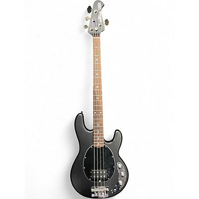 Used Ernie Ball Music Man Stingray SUB Bass Textured Black Electric Bass Guitar