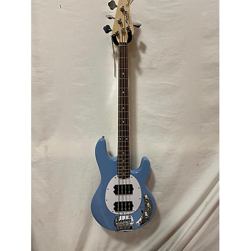 Ernie Ball Music Man Used Ernie Ball Music Man Stingray SUB Hh Blue Electric Bass Guitar Blue