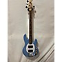 Used Ernie Ball Music Man Used Ernie Ball Music Man Stingray SUB Hh Blue Electric Bass Guitar Blue