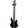 Used Ernie Ball Music Man Stingray Stealth 4 String Black Electric Bass Guitar Black