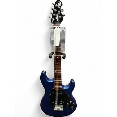 Used Ernie Ball Music Man Sub 1 Guitar Blue Solid Body Electric Guitar