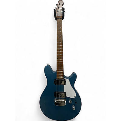 Used Ernie Ball Music Man Valentine Blue Solid Body Electric Guitar