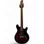 Used Ernie Ball Music Man Valentine Maroon Sparkle Solid Body Electric Guitar Maroon Sparkle
