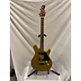 Used Ernie Ball Music Man Used Ernie Ball Music Man Valentine Metallic Yellow Solid Body Electric Guitar Metallic Yellow