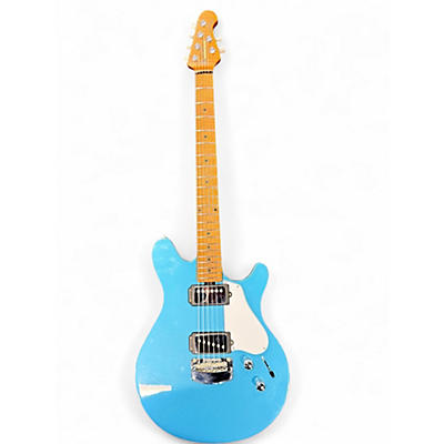 Used Ernie Ball Music Man Valentine Pelham Blue Solid Body Electric Guitar