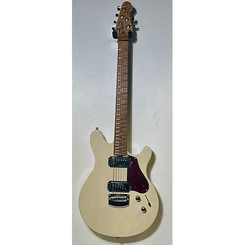 Ernie Ball Music Man Used Ernie Ball Music Man Valentine Trans Blonde Solid Body Electric Guitar Trans Blonde