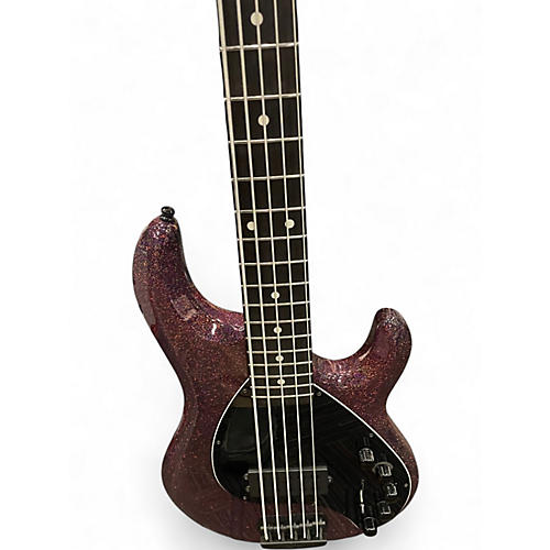 Used Ernie Ball Music Man dark ray dark rainbow Electric Bass Guitar dark rainbow