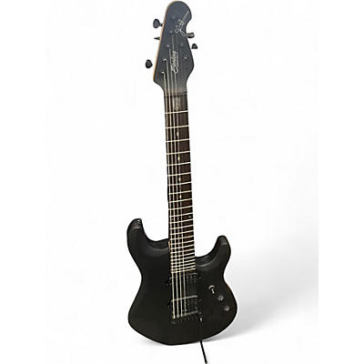 Used Ernie Ball Music Man sterling 7 string Black Solid Body Electric Guitar