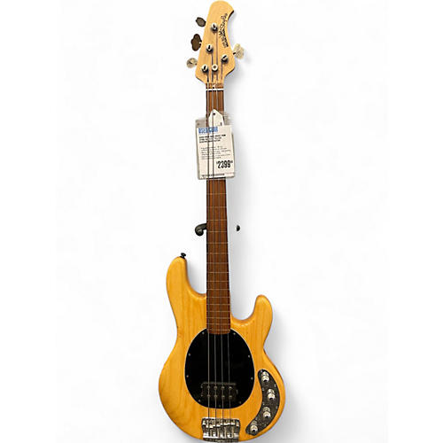 Ernie Ball Music Man Used Ernie Ball Music Man sting ray 4 h f Yellow Electric Bass Guitar Yellow