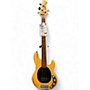 Used Ernie Ball Music Man Used Ernie Ball Music Man sting ray 4 h f Yellow Electric Bass Guitar Yellow